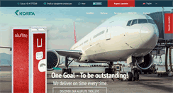 Desktop Screenshot of korita-aviation.com